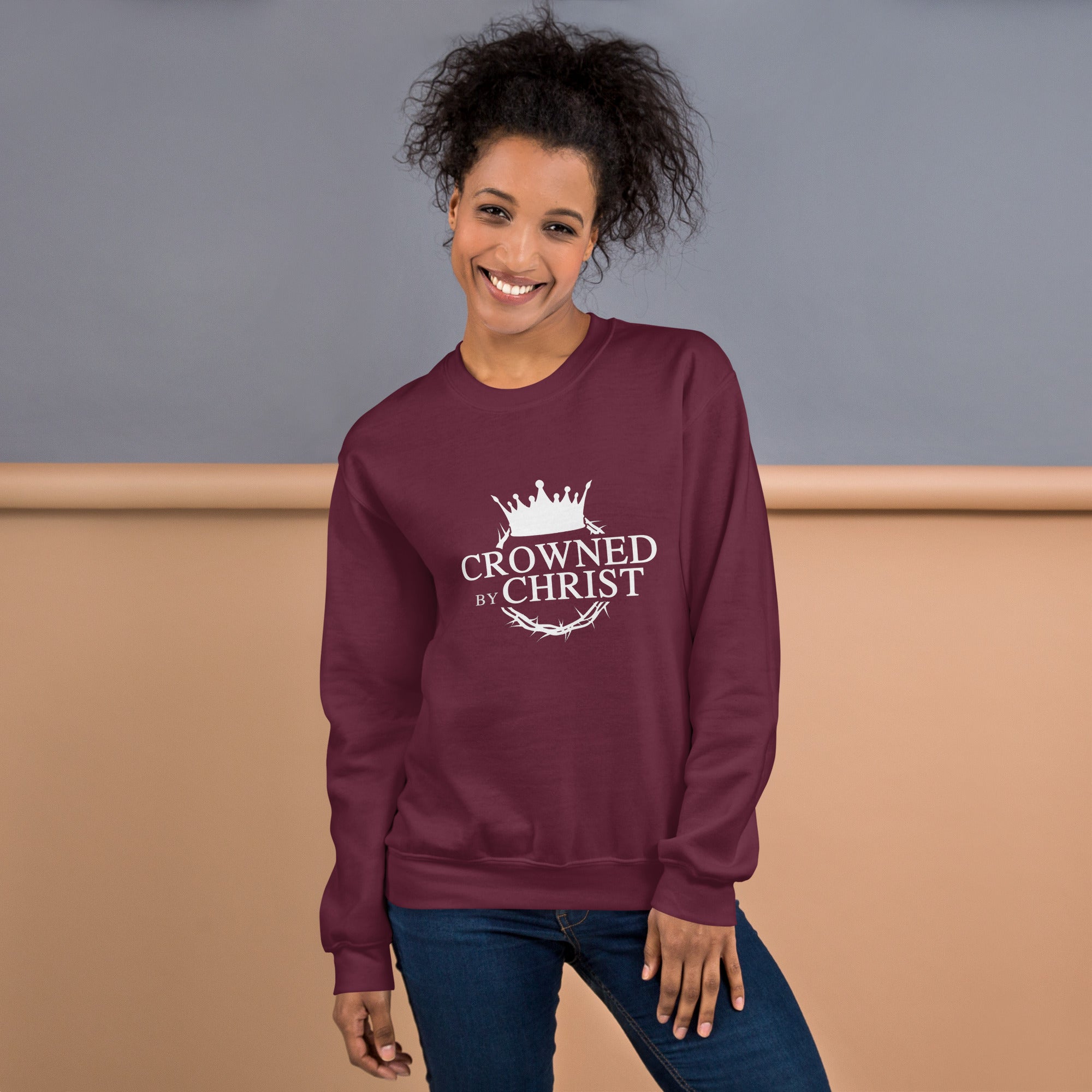 Crowned by Christ Classic Crewneck (Unisex)